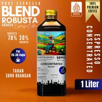 Gambar Espresso cair 1 Liter blend Robusta 70% Arabika 30% kopi konsentrat Concentrated | kopi konsentrat | Halal indonesia | Aceh gayo | Kopi susu | Medi dari Kiyowo Coffee Kota Bandung 1 Tokopedia