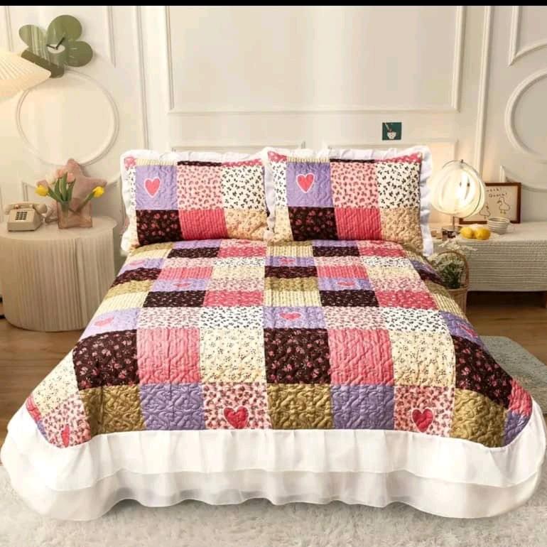 Cadar Patchwork Ropol Set 2in1 SuperSingle TC1000 100% Cotto - TikTok ...