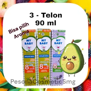 3 MINYAK TELON 90 ML / MY BABY MINYAK TELON 90 ML ISI 3 BOTOL