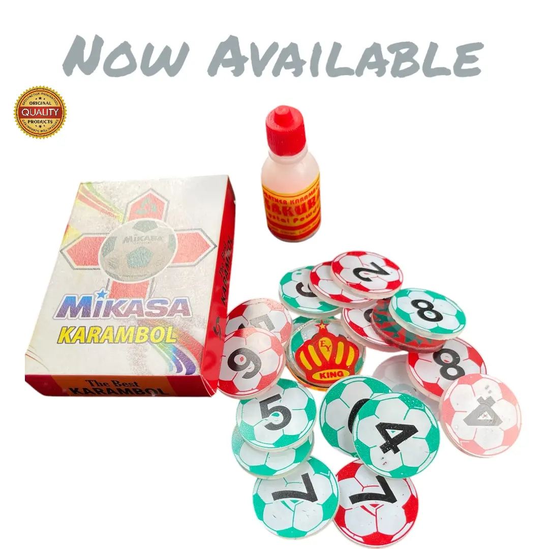 COIN KARAMBOL 1 PAK  ISI 20 KOIN KARAMBOL GAME BOARD