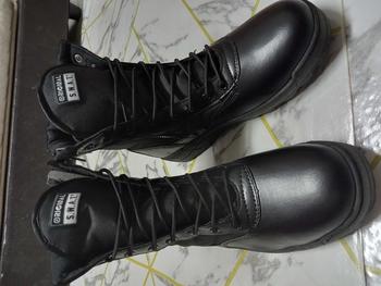 Product Review of Men Original SWAT Classic 9" Tactical Military Boots Side Zip Combat Forces Shoes/ Kasut Operasi LelakI from k**6 3