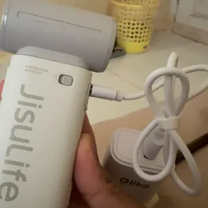 JISULIFE Handheld Fan Life9 Kipas Angin Mini Portable Pengumpul Angin Turbo 5000mAh Dengan Daya 5 Tingkat Pengaturan Angin Kencang yang Dapat Disesuaikan Alat Penurun Suhu Musim Panas