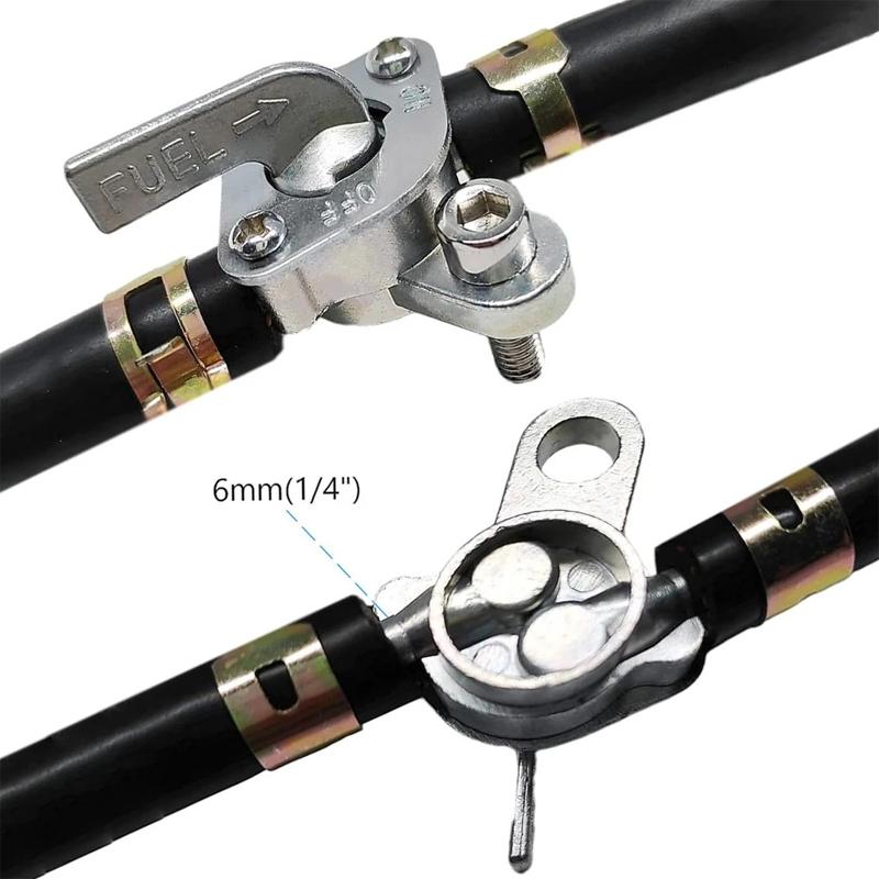 【SIAP】2Pcs Kran Bensin Motor Universal On Off Sakelar Oli Kart Aksesori Sepeda Motor Off-road ATV