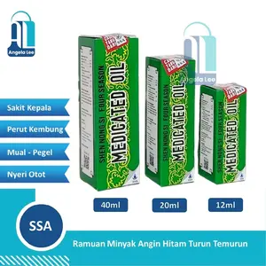 SSA SHEN NONG MEDICAL OIL -MINYAK ANGIN HITAM TURUN  TEMURUN LEGENDARIS