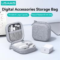 Gambar USAMS ZB351 Storage Bag Pouch TWS Aksesoris Universal - Storage Bag dari USAMS ID Official Kota Tangerang 4 Tokopedia