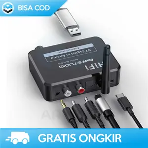 AUDIO SOUND BLUETOOTH RECEIVER DIGITAL ANALOG PLAYED WIRELESS MUSIC