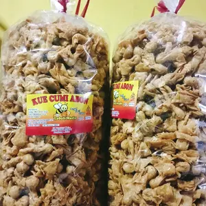 Snack cumi abon 1 kg camilan pak