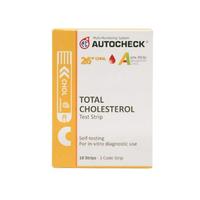 Gambar AUTOCHECK TOTAL CHOLESTEROL BOX 10 TEST STRIPS dari Apotek Farma Medika by GoApotik Kota Tangerang Selatan 1 Tokopedia