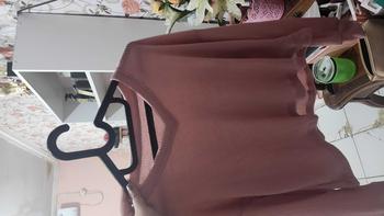 Product Review of Promo 2pcis Crop V Neck Lengan Panjang Wanita - Baju Knitwear Nyaman - Formal, Midi kemeja vest jumbo from e**u 0
