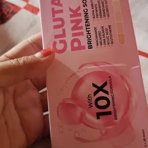 JJ Glow Sabun Gluta Pink Barsoap Gluta Pink Soap With 10X Brightening Formula Glowing Niacinamide Kojic Acid Glutathione Alpha Arbutin Mencerahkan