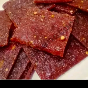 Dendeng Ayam Manis Kemasan Vacum Sealer 100 Gram Frozen Food