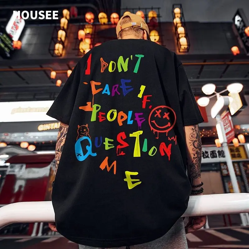 KAOS JEPANG BIG SIZE M L XL 2XL 3XL 4XL 5XL JUMBO XXL XXXL XXXXL XXXXXL KAOS OVERSIZE JEPANG I DON'T CARE