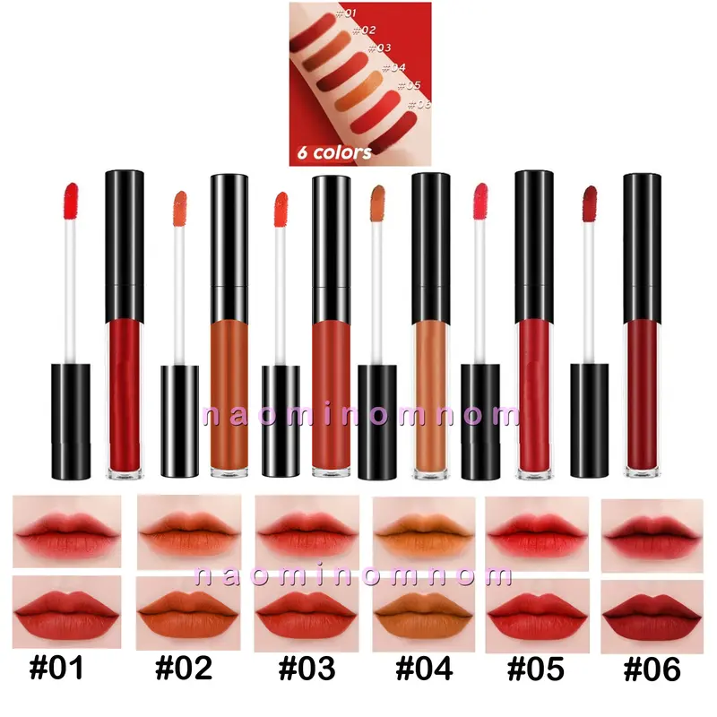 Lipstik Bright Velvet Lipglaze Waterproof - Gloss Bibir - Lipstick 0