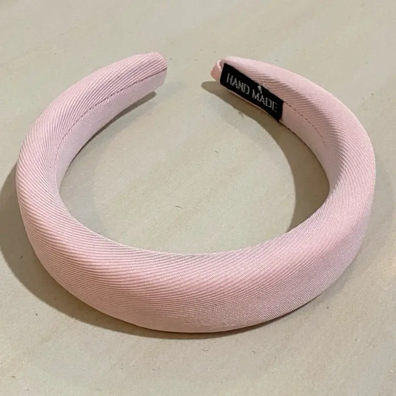 Bando Headbands Korean Style Polos Busa Tebal untuk Wanita Aksesoris
