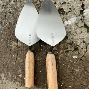 Paket Promo 2PCS Sendok Semen Cetok Galur Asli Keling Paku 4 Ukuran 18cm Alat Pertukangan Paint