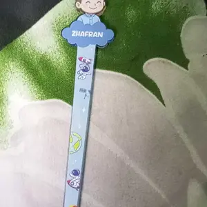 Tuding Ngaji Custom / Suding Tunjuk Kalam / Kalam Penunjuk Ngaji Custom Nama Anak Muslim Karakter Custom Akrilik Acrylic Penunjuk Quran Mengaji