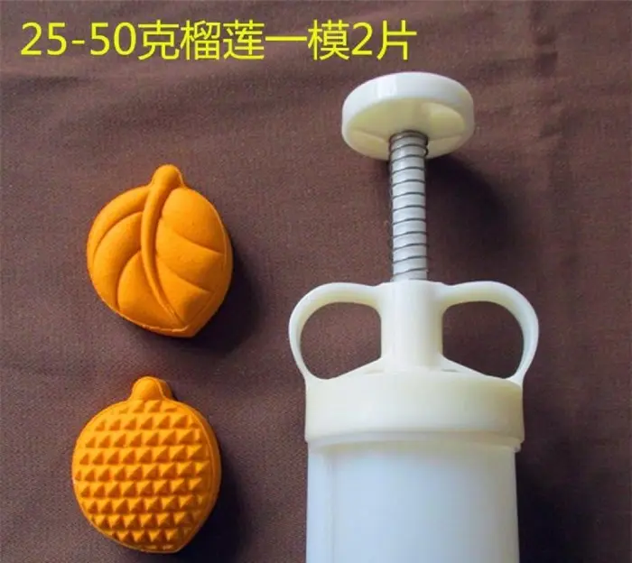 Q✉6K CETAKAN NASTAR MOONCAKE DAUN PRESS M✪VQ 0