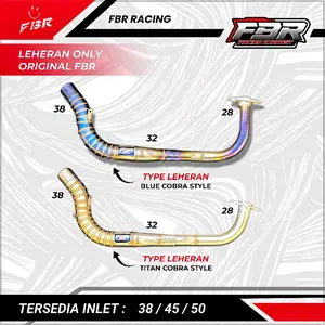 LEHERAN KNALPOT MODEL COBRA STYLE FBR RACING EXHSUST