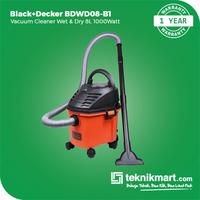 Gambar Black+Decker Vacuum Cleaner Wet & Dry 1000 Watt 8 Liter BDWD08-B1 dari Teknikmart Kota Administrasi Jakarta Barat 1 Tokopedia
