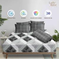 Gambar Lady Rose Prime - Sprei King 180x200 Tinggi 30Cm Bantal 4 - Flamba dari Lady Rose Sprei Kab. Bandung 1 Tokopedia