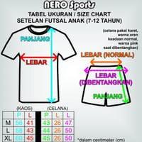 Product Introduction of stelan baju jersey anak anak umr 6-13 th kaos bola voli futsal cwe cowo Sport Outdoor 0