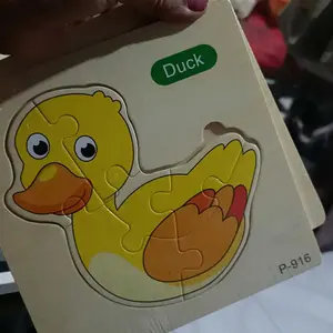 MAINAN EDUKASI ANAK PUZZLE  2D / WOODEN MINI PUZZLE maina bebek tumpuk menumpuk kayu pazel