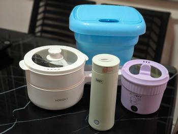 Product Review of [SG Stock] Smart Electric Kettle with LCD Display Mini Portable Kettle Travel Water Boiler Milk Coffee Thermal Flask 316 Stainless Steel 4 Preset Temperature Water Heating Bottle from D**l 0