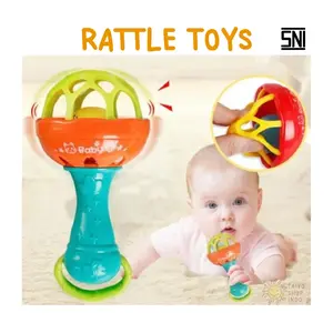 Mainan Anak Bayi Baby Rattle Toys Stick Krincingan Kerincingan Gigitan