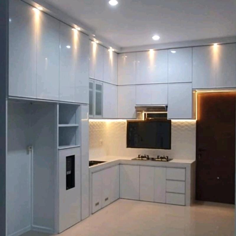 KITCHEN SET ALUMINIUM MINIMALIS MODERN 4