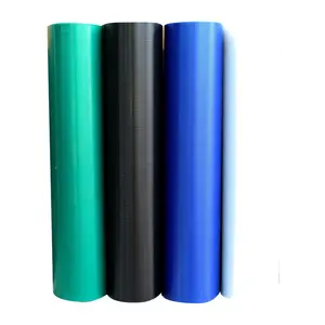 Fiber Plastik Plat Penutup Pagar Motif Garis Kingline 0.6mm