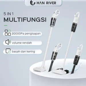 [COD]HAN RIVER Vacum Cleaner 5 IN 1Cordless Portable Mini Penyedot Debu Garansi resmi 365 hari Peralatan Vacuum