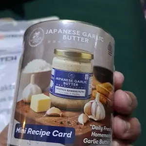 GARLIC BUTTER UNTUK OLESAN DAN BUMBU MASAK LEZAT HARUM DAN GURIH PREMIUM  - MARINADE HERB