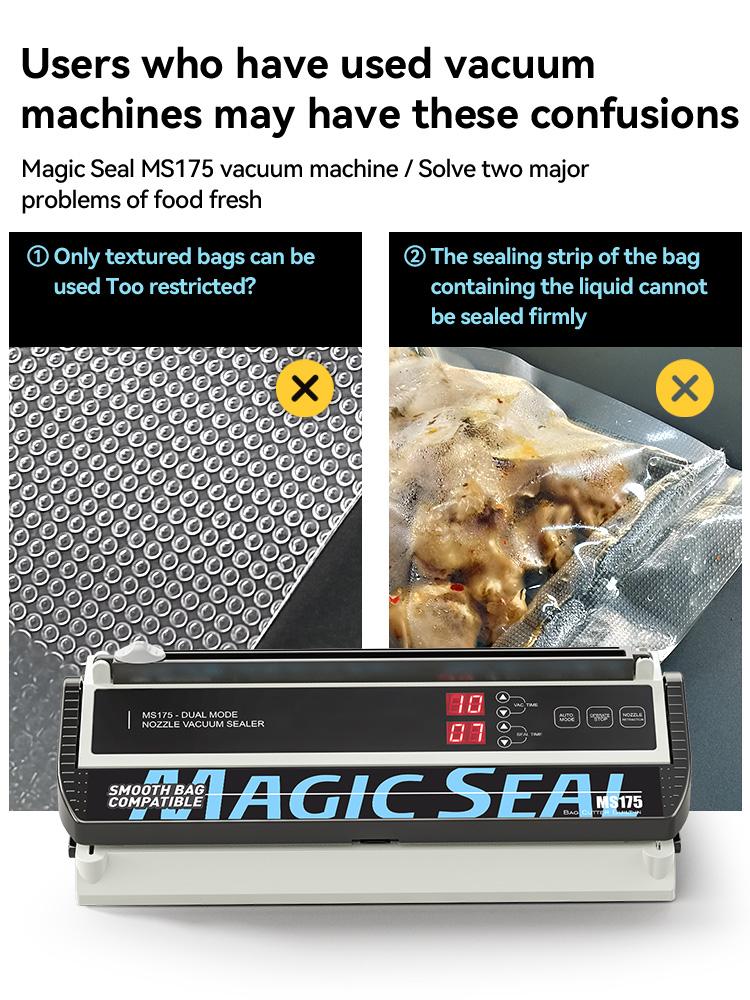 Product Introduction of Nozzle Vacuum Sealer Works with Smooth Bag Portable Machine Sealer Machine Vacuum Bag 1