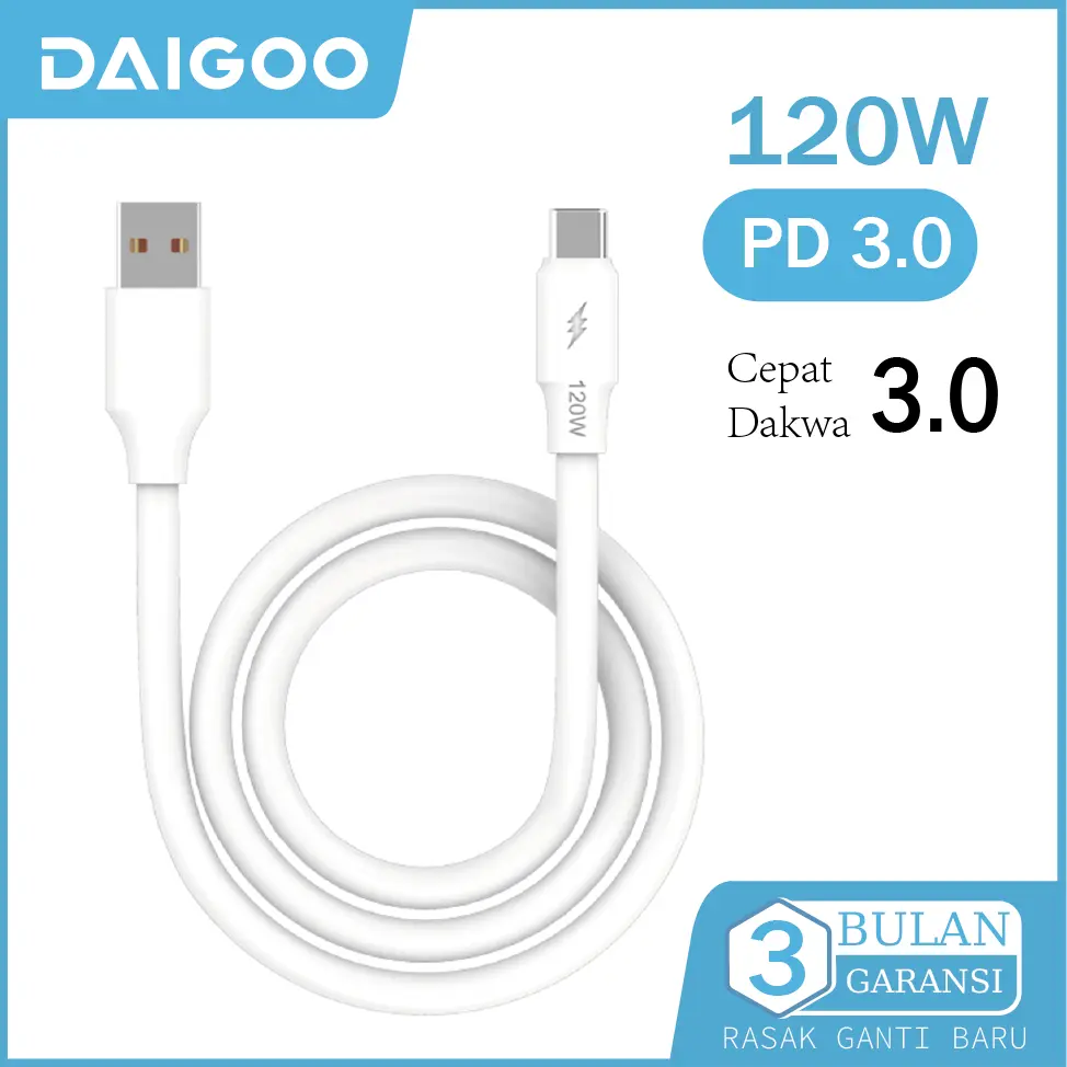 White 1M - 1860(USB To C）