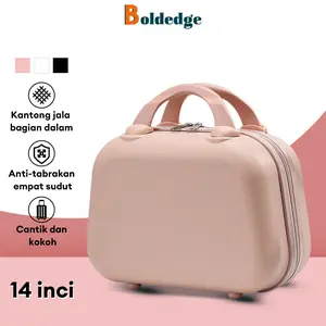 BoldEdge 14 inch Koper Mini Koper Kosmetik Mewah Kotak Kosmetik Tas Kosmetik anti gores koper  murah