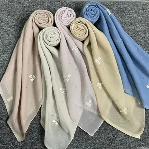 Azimi Apparel - Hijab Segi Empat Paris Jadul Payet Mewah Tabur / Hijab Paris Jadul Payet Tabur