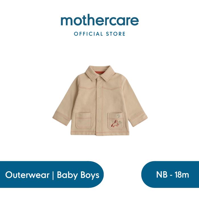 Gambar Mothercare Tan Shacket - Jaket Bayi Laki-laki (Cokelat) - Up to 1 Month dari Mothercare Indonesia Kota Administrasi Jakarta Utara Tokopedia