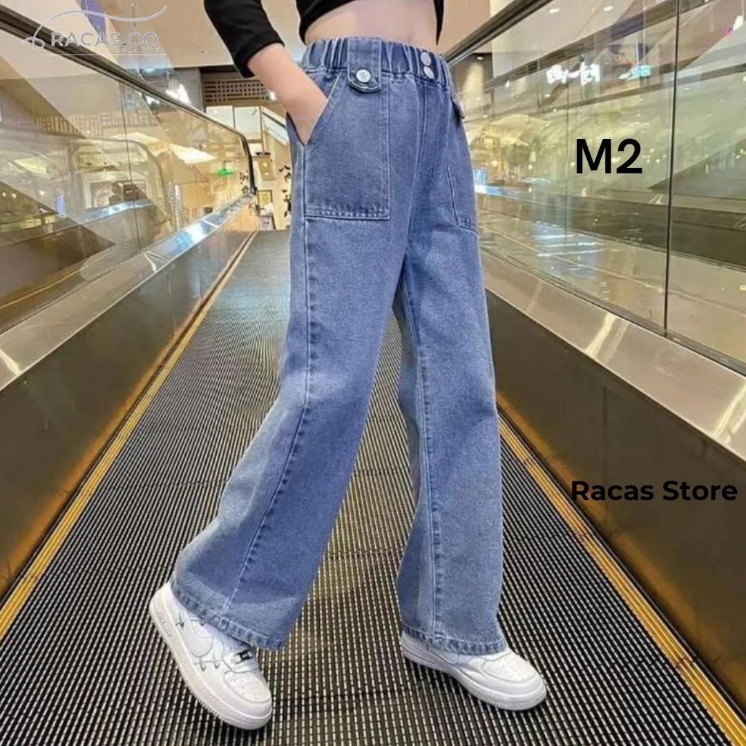 Celana Jeans Anak Palazzo Kids Denim Palazzo Girls Kulot Anak Remaja Perempuan Korean Style