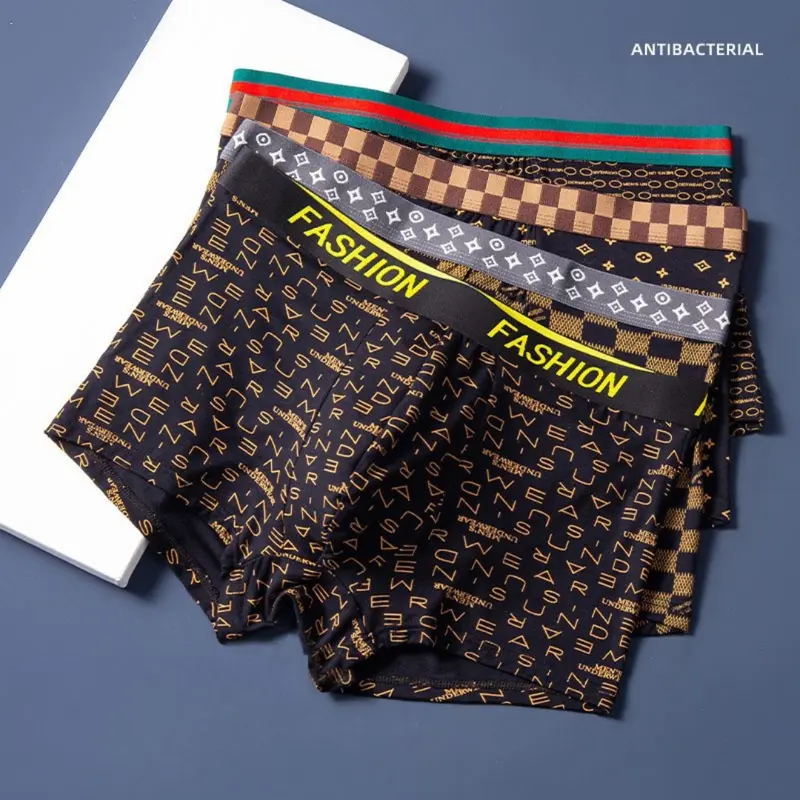 DM Celana Dalam Pria Dewasa Adem Dingin Menyerap Keringat Boxer Cowok Remaja Ukuran Besar 0