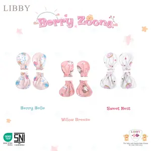 LIBBY Sarung Tangan & Kaki Motif Perempuan (1pcs/set) | Lovely Cake | Daisy Fairies | Heart Sorbet | Fairy Wish | Berry Zoona