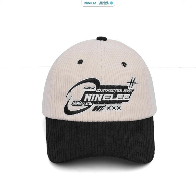   ĐỘC QUYỀN HUỲNH TOÀN  Nón Nine Lee V19 Nhung Tăm - Phong cách Retro Vintage 