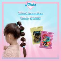 Gambar JBabe Mini Seamless Hair Bands - Ikat Rambut Kecil Tanpa Sambungan/Ikat Korea Mini/Elastis Halus - Black/Brown dari JBabe Indonesia Kota Administrasi Jakarta Barat 3 Tokopedia