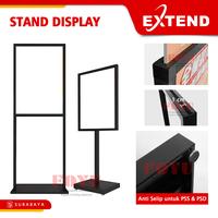 Gambar Extend Stand display banner poster Menu Dua Sisi 50x70cm 60x80cm 65x90cm PSS PSD Series - PSS-5070B dari Foyu Photo Kota Administrasi Jakarta Selatan 5 Tokopedia