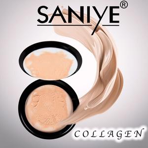 SANIYE COLLAGEN AIR CUSHION BRINDA UNA HIDRATACION PROFUNDA A LA PIEL Y MEJORA LA ELASTICIDAD Corrector Cosmético Hidratante Concealer Foundation Híbrido