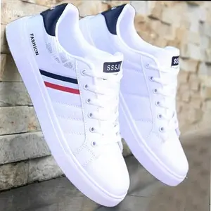 LidoraStore- Sepatu Pria Murah Sneakers Putih Casual Keren Terkini 2024 Bisa COD | Hot Item