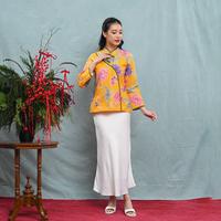 Gambar NONA RARA - Mira Encim T5104, Baju kerja batik blouse wanita modern - S dari Nona Rara Batik Kota Administrasi Jakarta Timur 4 Tokopedia