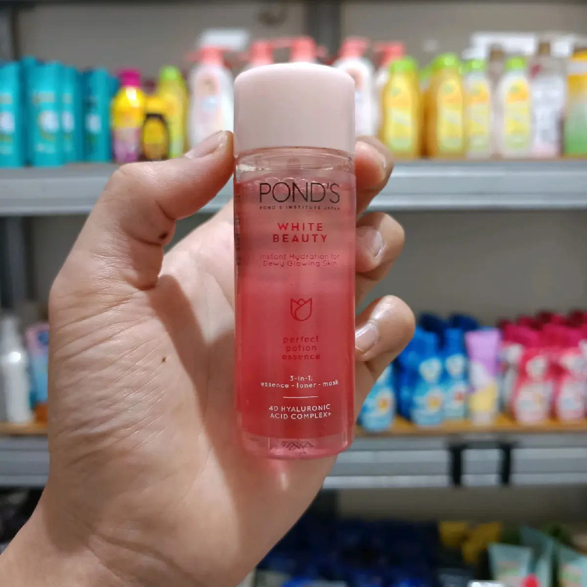 Ponds white Beauty essence-toner-mask 3in1 50ml Penyegar Wajah