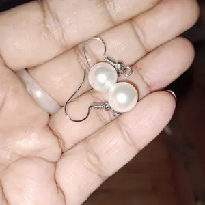 💍SAM💍 FA18  Anting Tusuk Model Mutiara Sintetis Gaya Korea Trendy Aksesoris Murah untuk Wanita