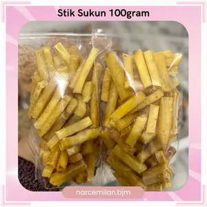 Narcemilan.bjm - Stik Sukun 100gram | Keripik Stik Sukun Original