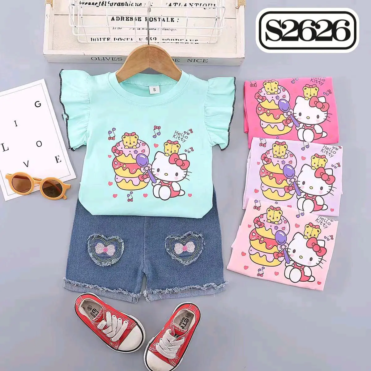 Setelan Anak Cewek Cakep usia 1 - 4 Tahun